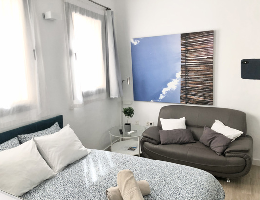Apartamentos turísticos y vacacionales baratos en Málaga en la playa de El Palo y en el centro de la ciudad. Posibilidad de parking en algunos de ellos. Nuestra puntuación para booking es de: 9.3. Nuestra puntuación para airbnb es de: 4.9